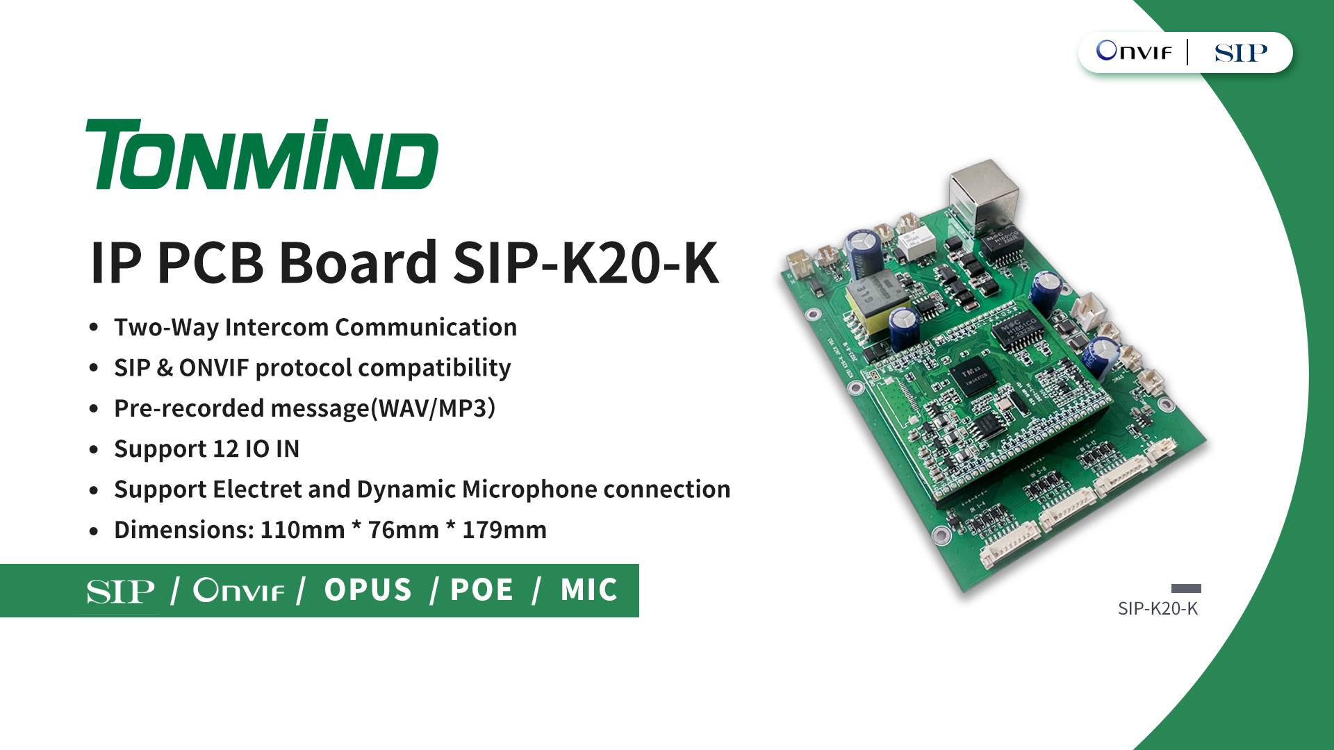 Tonmind presenta la nuova scheda PCB IP K20-K per soluzioni di comunicazione avanzate