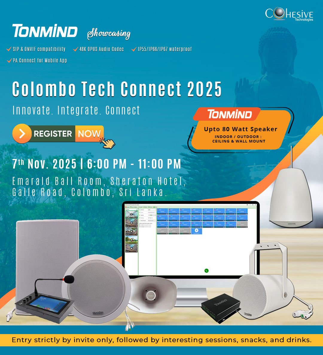 Cohesive Technologies e Tonmind presentano – Colombo Tech Connect 2025